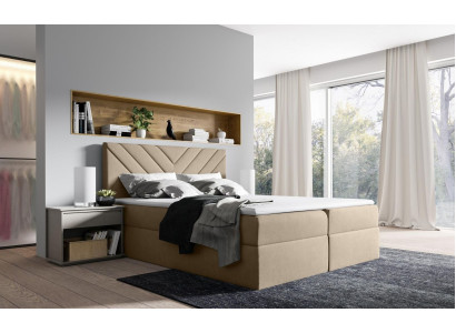 Vuode Vuodekirstu Boxspring-vuode Parivuode Hotelli Moderni Sänkyrunko Sängyt Makuuhuone
